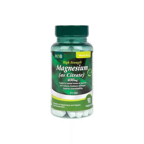 Holland & Barrett Magnézium-citrát 400mg - 90db