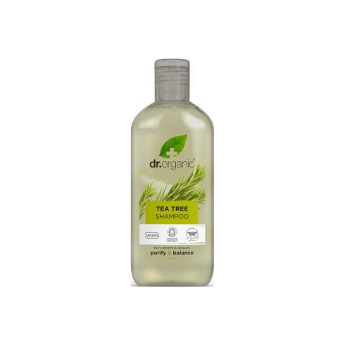 Dr.Organic Mélytisztító sampon bio teafaolajjal - 265ml