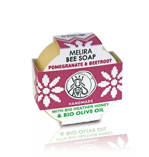 Melira Mézes szappan gránátalmával&hangamézzel - 80g