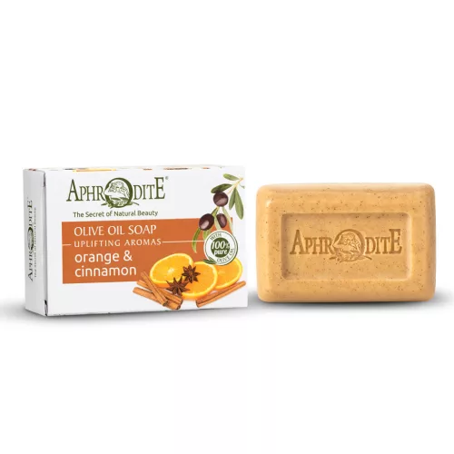 Aphrodite Narancs és fahéj olívaolaj szappan - 100g