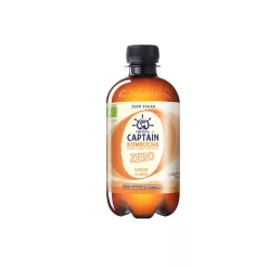 Captain Kombucha Gyömbér-citrom zero kombucha - 400ml