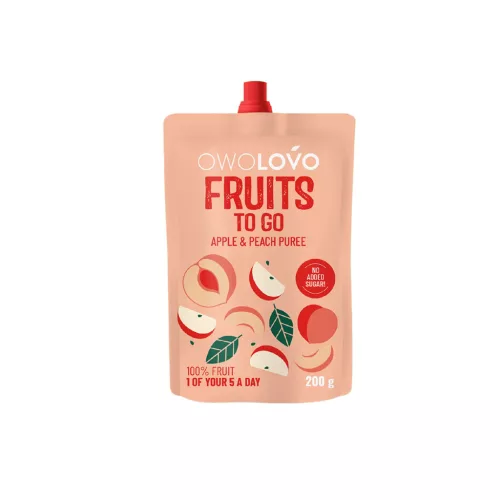 Owolovo Alma-őszibarack gyümölcspüré  - 200g