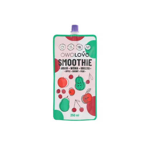 Owolovo Alma-meggy-körte smoothie - 250ml