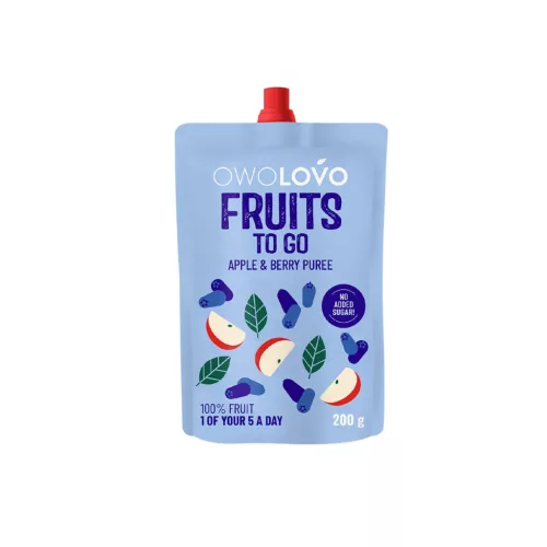 Owolovo Alma-kék áfonya gyümölcspüré  - 200g