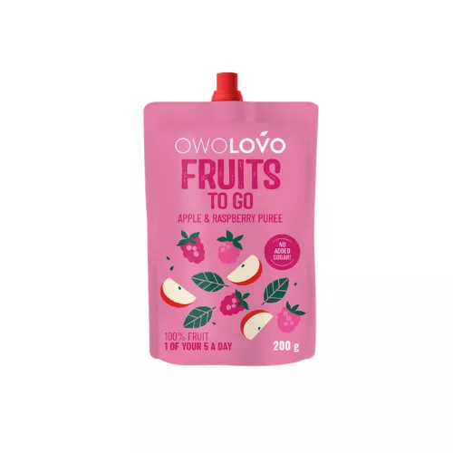 Owolovo Alma-málna gyümölcspüré  - 200g
