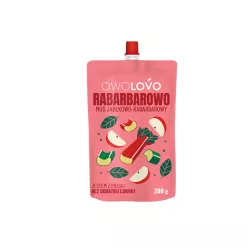 Owolovo Alma-rebarbara gyümölcspüré  - 200g