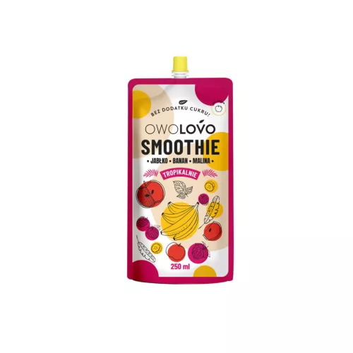 Owolovo Alma-banán-málna smoothie - 250ml
