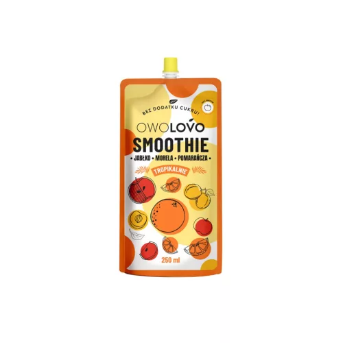 Owolovo Alma-narancs-sárgabarack smoothie - 250ml