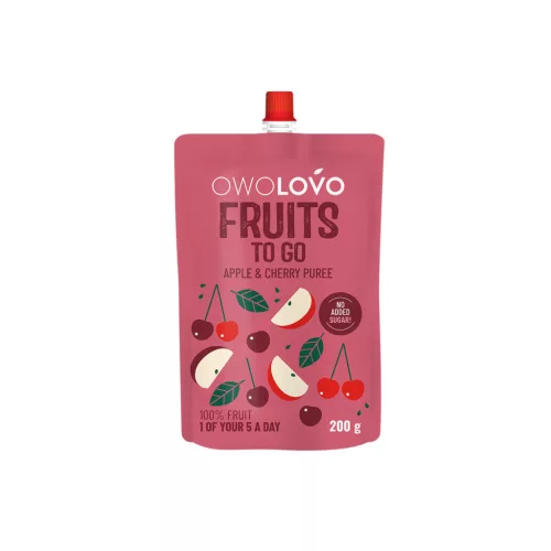 Owolovo Alma-cseresznye gyümölcspüré  - 200g