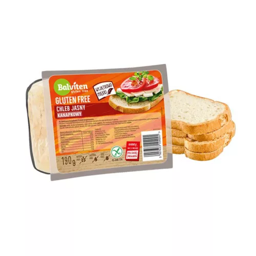 Balviten Fehér kenyér szeletelt gluténmentes 190g