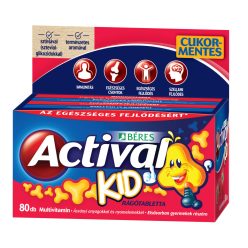 Actival Actival Kid 3 ízű rtbl. - 80 db