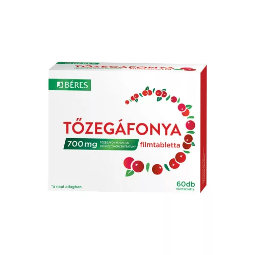 Béres Béres Tőzegáfonya filmtabletta - 60db