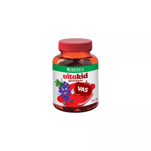 Vitakid Vitakid Vas gumitabletta - 30db