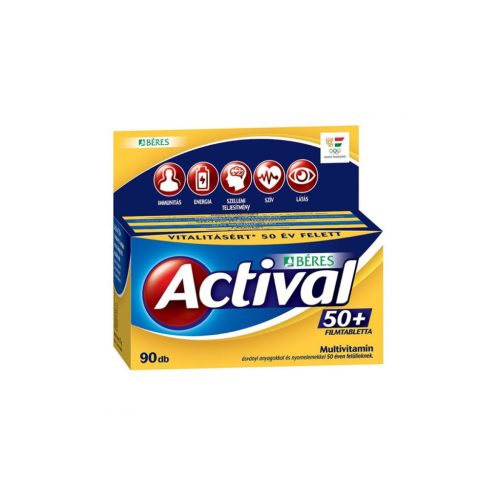 Actival Actival 50+ filmtabletta - 90db