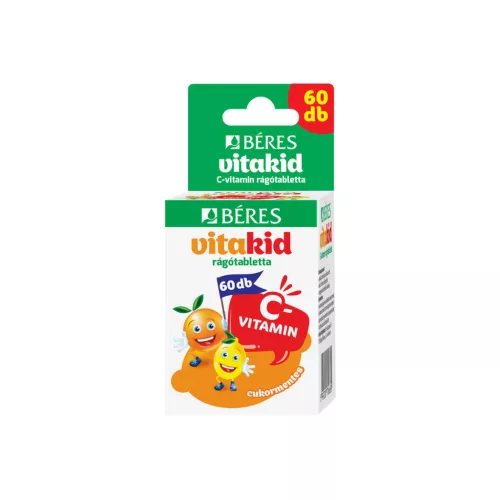 Béres Béres VitaKid C-vitamin citrom és narancs - 60db