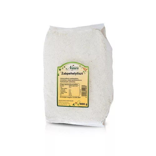 Dénes Natura Zabpehelyliszt - 1kg