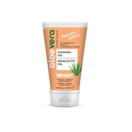 Aloe Vera Organic Sport Bemelegítő gél - 150ml