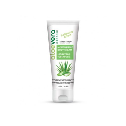 Aloe Vera Organic Lágy testápoló krém - 250ml
