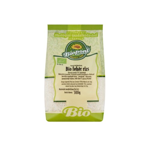 Biopont Fehér Rizs - bio - 500g