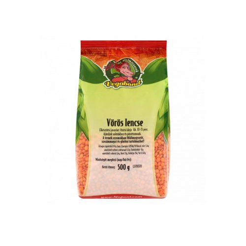 Vegabond Vöröslencse - 500g