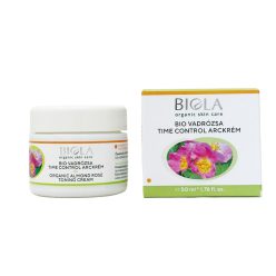 BIOLA Vadrózsa tima control arckrém - bio - 50ml