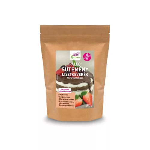 Szafi Szafi Reform paleo sütemény lisztkeverék édesítőszerrel  - gluténmentes - 500g