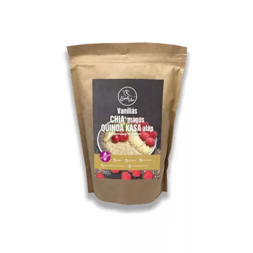 Szafi Szafi Free vaníliás chia magos quinoa kása alap  - gluténmentes - 300g