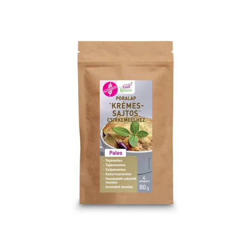 Szafi Szafi Reform poralap krémes-sajtos csirkemellhez  - gluténmentes - 80g