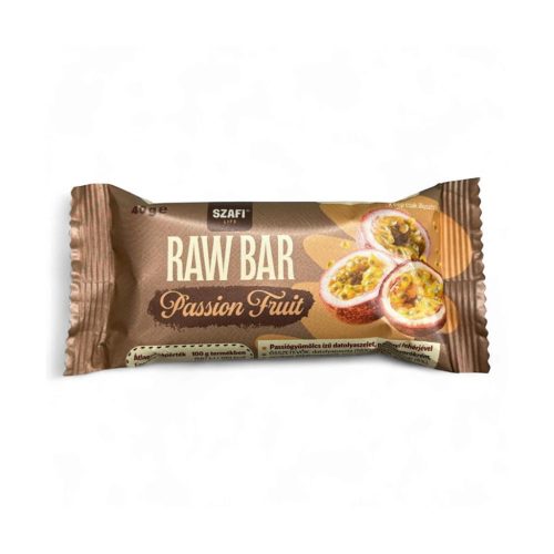 Szafi Life Passion fruit proteines raw bar gluténmentes - 40g