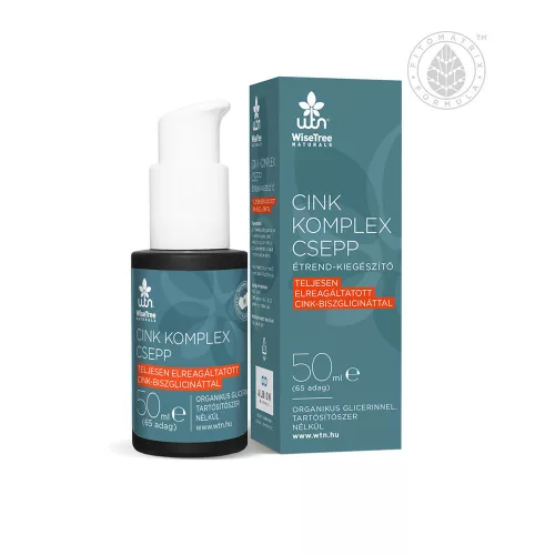 WiseTree Cink komplex csepp - 50ml