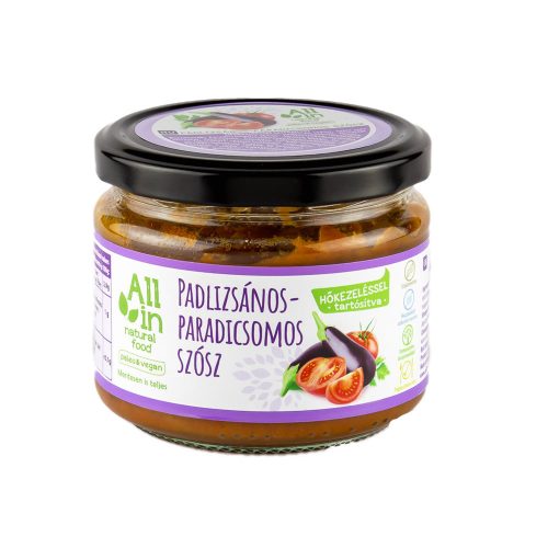 All In Padlizsános-paradicsomos szósz - 250g