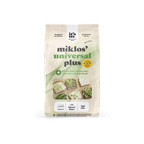it s us Miklos s univerzális plus lisztkeverék prebiotikus - 1000g