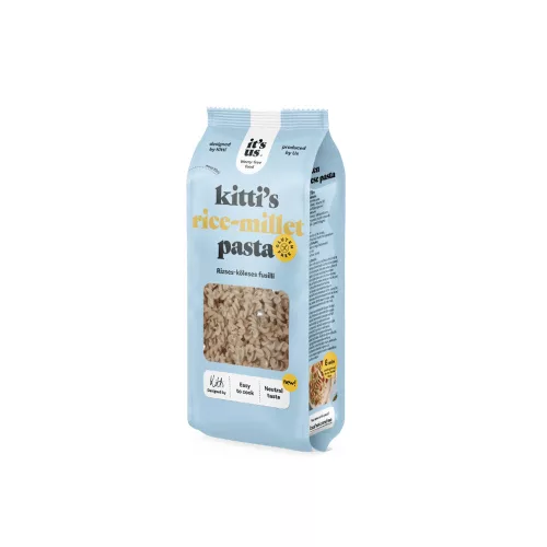 it s us Kitti s rizses-köleses tészta fusilli - 200g