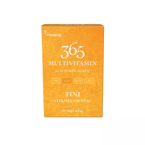 Vitaking 365 Multivitamin Tini csomag - 30napi adag