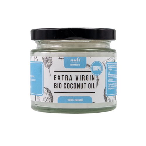 Nuts&Berries Extra szűz kókuszolaj - bio - 175ml
