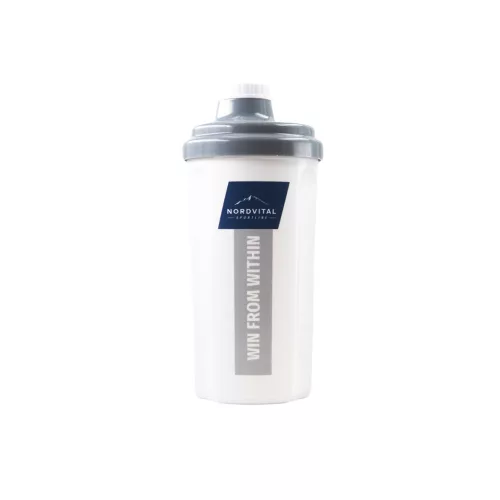 Nordvital Shaker fehér - 500ml