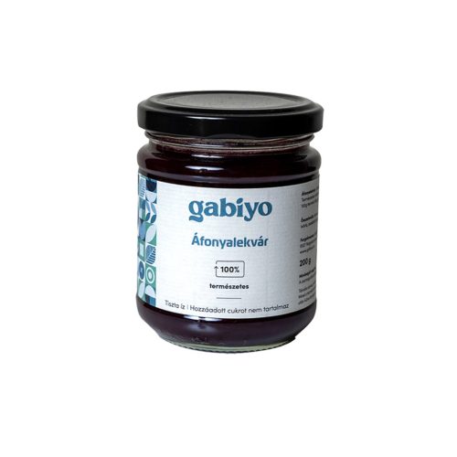 Gabijó Áfonyalekvár - 200g