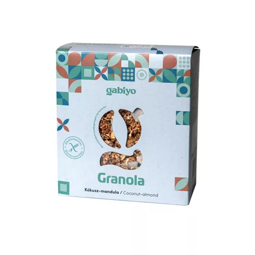 Gabijó Kókuszos-mandulás granola - 275g