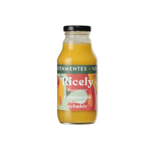 Ricely Barack-mangó-gyömbér rizsalapú ital - 330ml