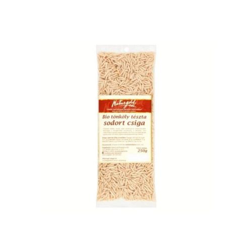 Naturgold Tönköly tészta sodort csiga - bio - 250g