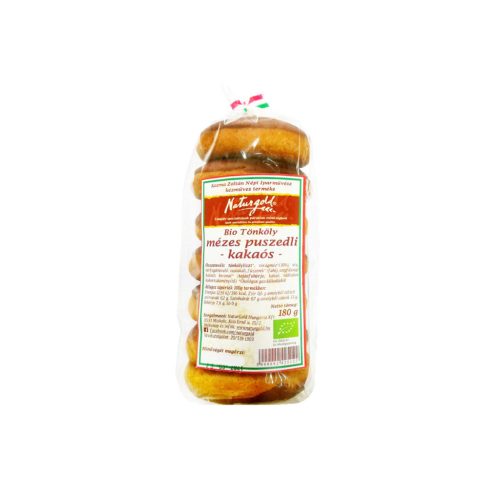 Naturgold tönköly mézes puszedli kakaós - bio - 180g