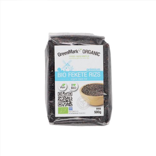 Greenmark Fekete rizs - bio - 500g