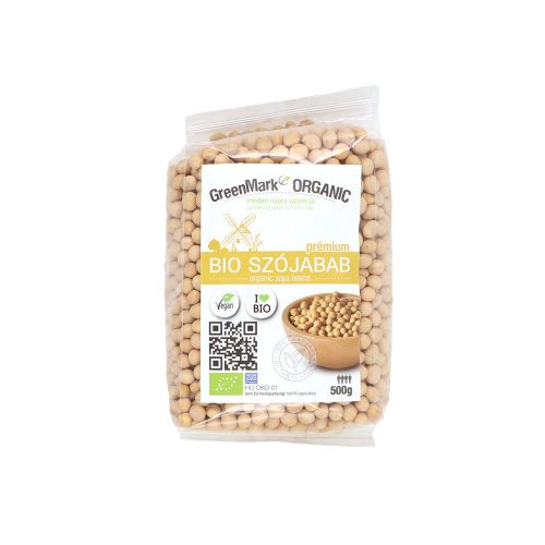Greenmark Szójabab Greenmark - bio - 500g