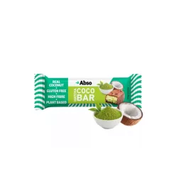 Abso Abso Bar kókuszos szelet matcha porral - 35 g