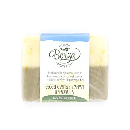 Borza Gyógynövényes Szappan Teafa Olajjal - 100g