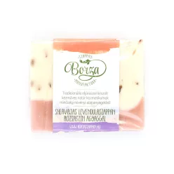 Borza Sheavajas Levendula Rózsaszínagyag szappan - 100g
