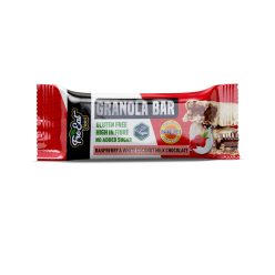   Freeat food Málnás Granola Bar kókusztejes fehér csokoládéval mártva - 50g