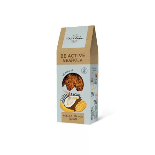 Mendula Kókusz-mangó-banán granola - 300g