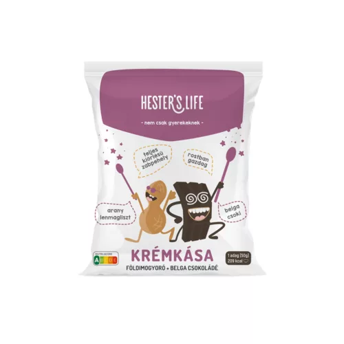 Hester s Life Földimogyorós-belgacsokis krémkása - 50g