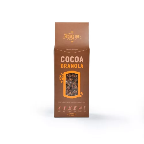 Hester s Life Kakaós Granola - 320g
